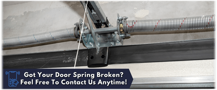 Broken Garage Door Spring Hazel Park MI